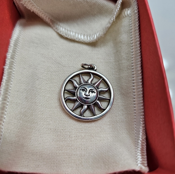 James Avery Retired Double Sun Drop Pendant - Picture 8 of 8